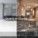 quartz vs granite commercial construction comparison USA