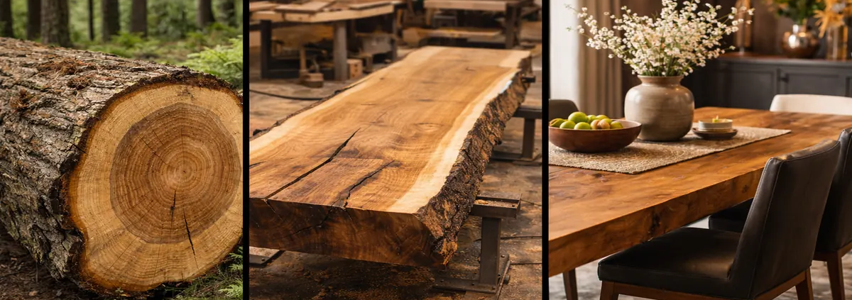 wooden-slab-dining-table