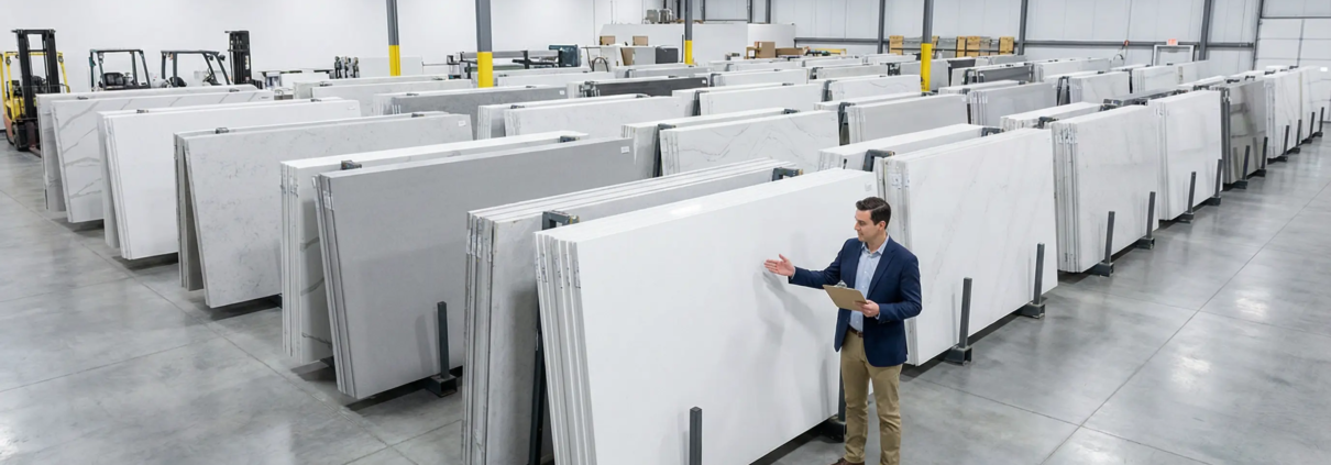 Pack Universe Supply wholesale quartz warehouse Charleston SC 2cm 3cm contractor bulk order (1)