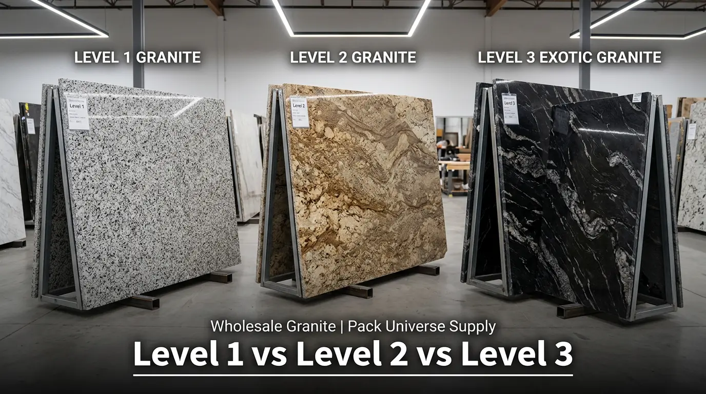 level 1 level 2 level 3 granite slab surface detail comparison wholesale contractor (2)