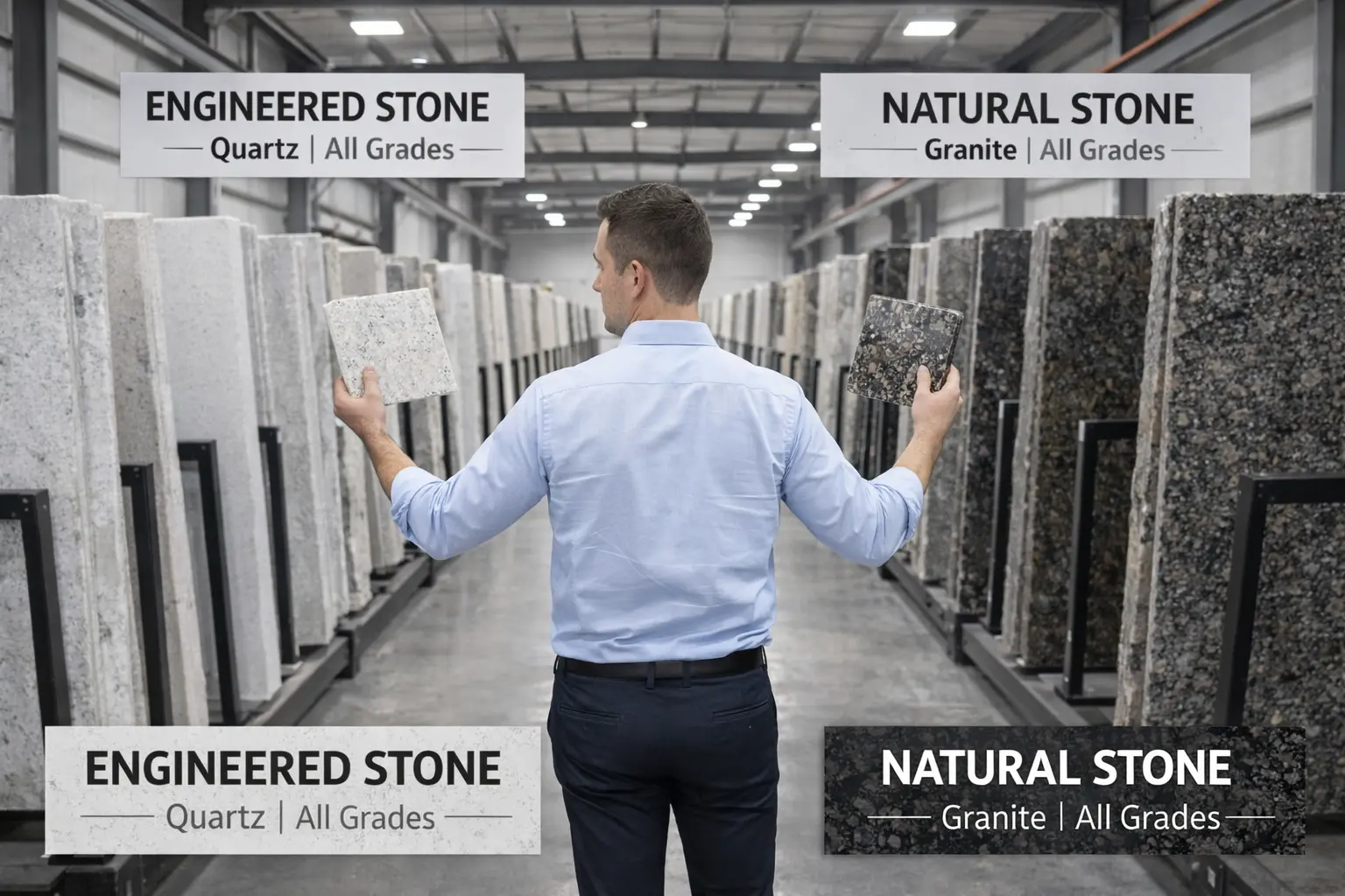 Pack Universe Supply engineered natural stone wholesale contractor Charleston SC 2026