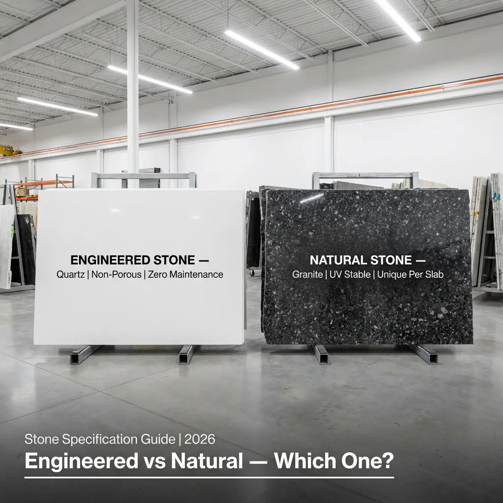 engineered stone vs natural stone complete contractor buying guide 2026 wholesale