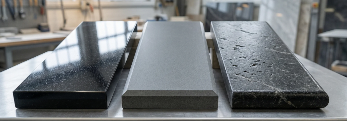 stone surface finish edge profile contractor specification wholesale fabrication 2026