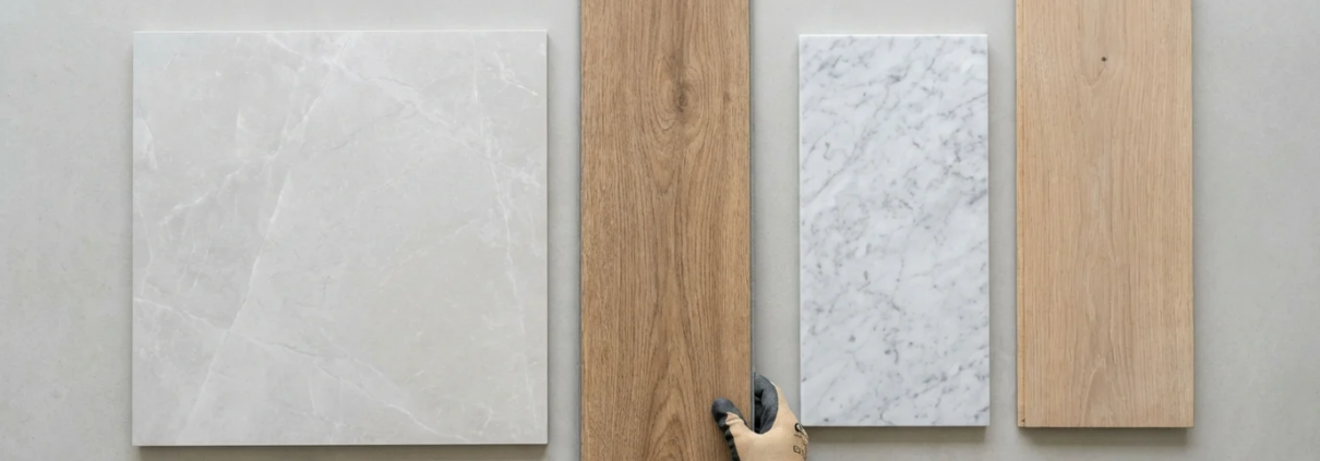 wholesale flooring materials comparison porcelain LVT hardwood stone contractor 2026