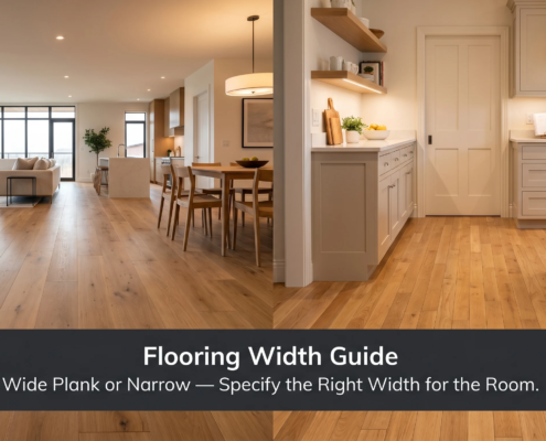 wide plank vs narrow plank flooring contractor specification guide 2026