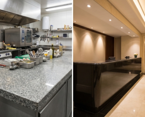 3cm commercial granite kitchen counter hotel lobby specification service life 2026