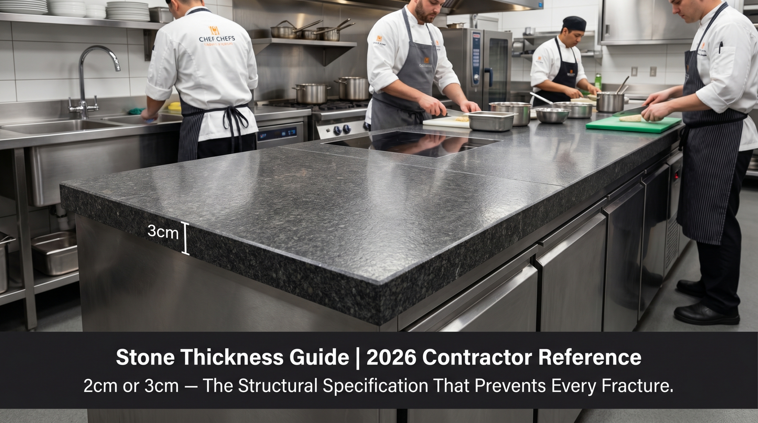 stone thickness commercial countertops 2cm vs 3cm